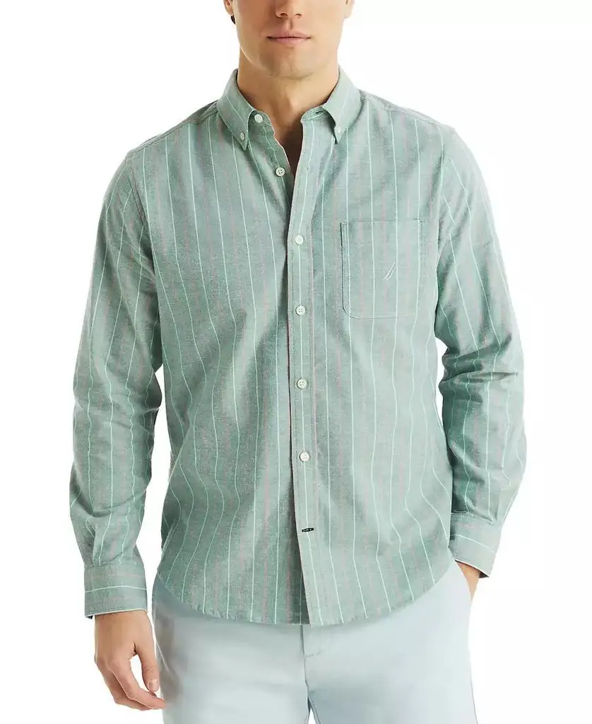 Nautica | Men's Stripe Oxford Shirt