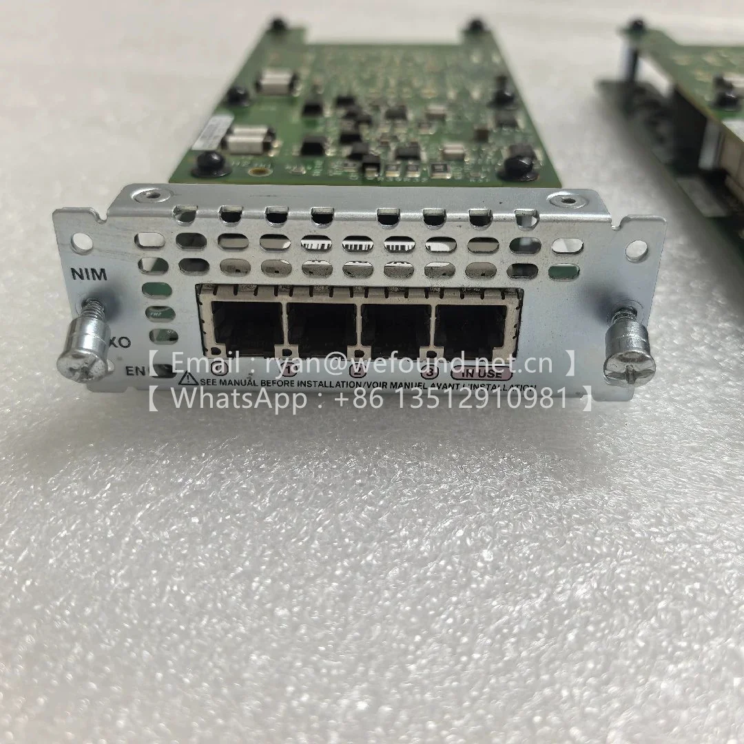NIM-4FXO Router module interface card