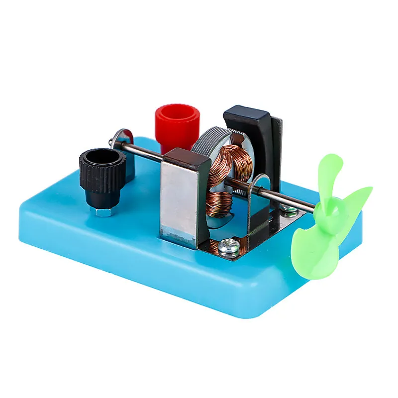 Open small motor model DIY small motor primary school science junior high school physics electromagnetism experimenter