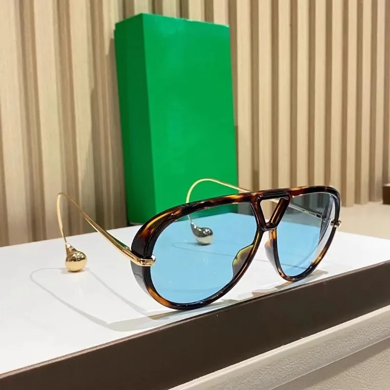 أزياء العلامة التجارية الفاخرة تصميم المتضخم النظارات الشمسية النساء الرجال شعبية خمر نظارات شمسية فاسق النظارات الظل UV400 نظارات #3