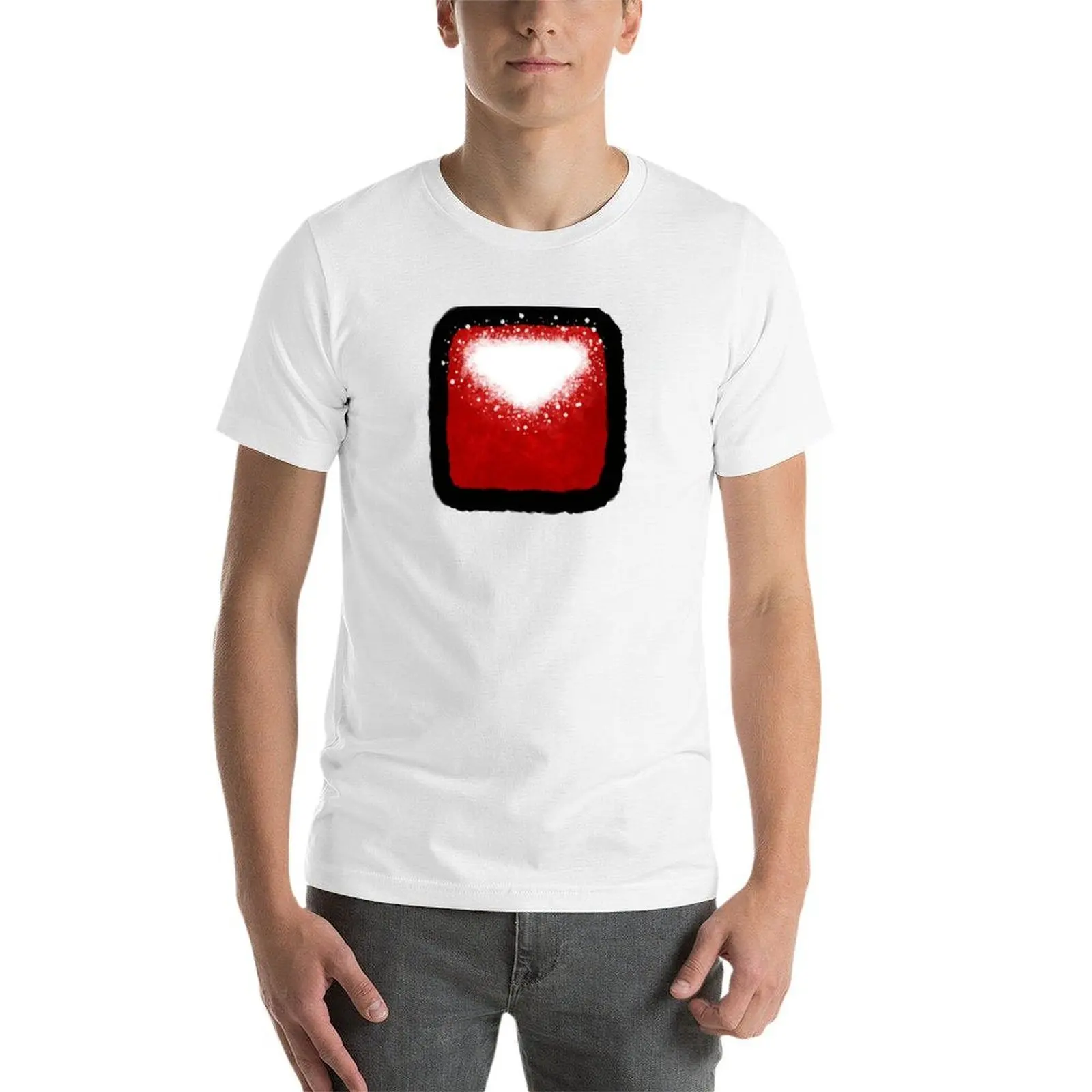 レッドビートセイバーキューブ Tシャツコットン tシャツ男 100% tシャツパーソナライズされた Tシャツ