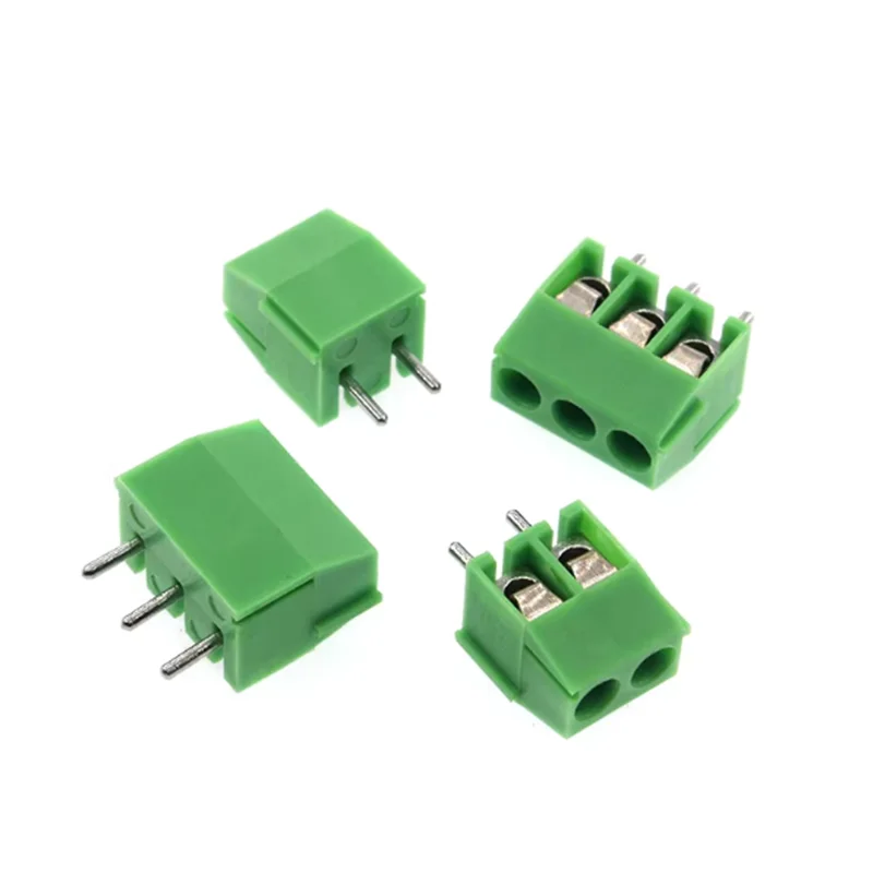 

20 шт. KF350-2P 3P 3,5 мм KF350 2-контактный зеленый разъем для печатных плат, винтовой клеммный соединитель, соединительный разъем GMOPNRQ