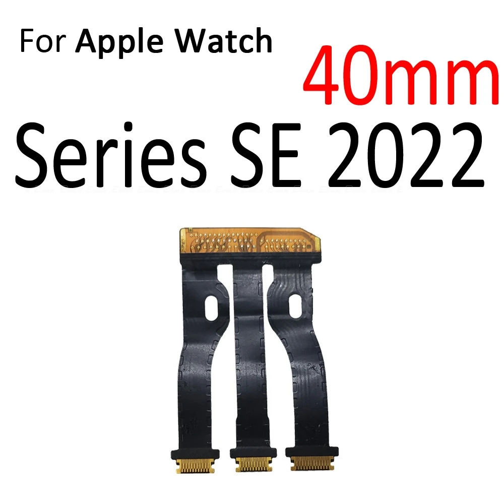 For Apple Watch Series SE 2022 7 8 9 40mm 44mm 41mm 45mm LCD Display Touch Screen Motherboard Main Board Connector Flex Cable