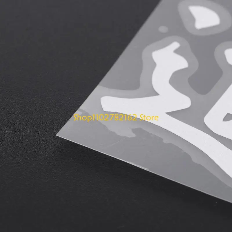 

547B Vehicle Body Decor Reflective Bushido Kanji Adhesive Japanese Character Sticker