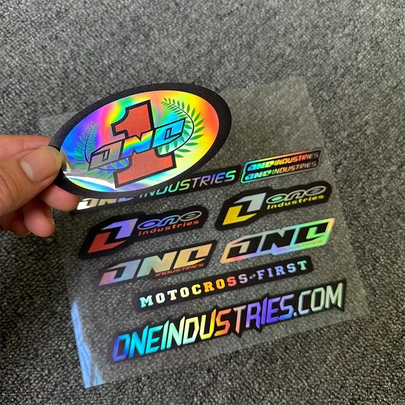 1 комплект модной автомобильной наклейки «One Industries Motocross», гоночная наклейка для автомобиля, идеально подходит для добавления спортивного вида вашего автомобиля