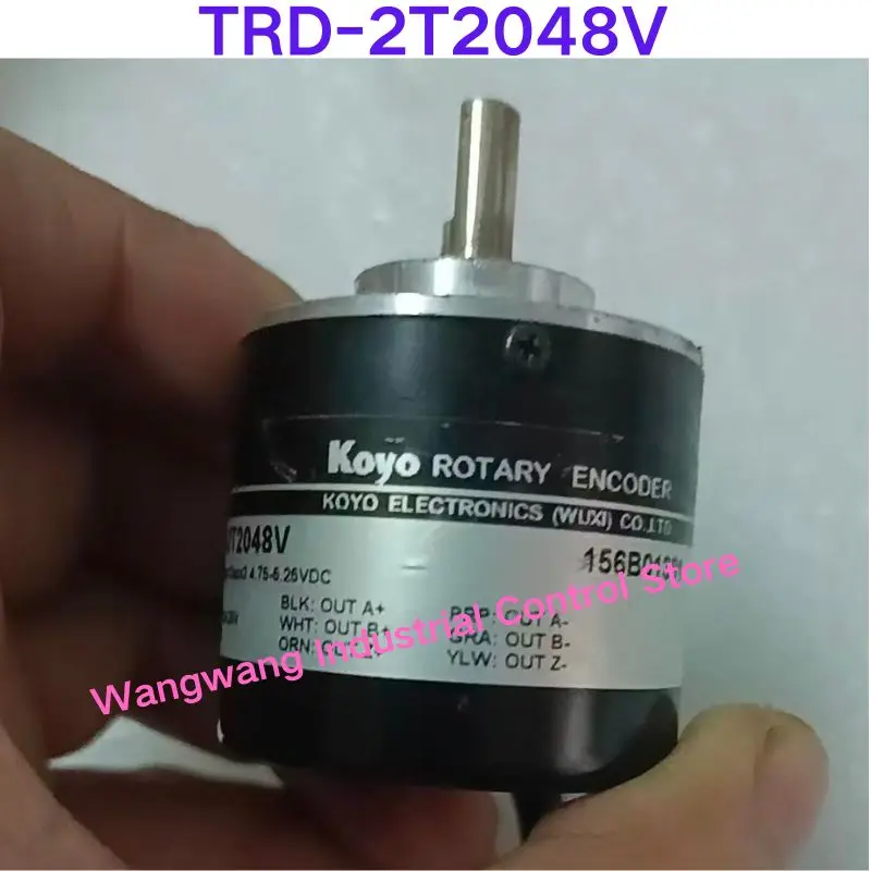Second-hand test OK , TRD-2T2048V rotary encoder