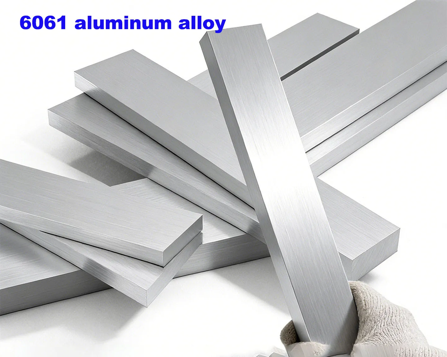 Aluminium Alloy 6061 T6 Rectangular Flat Bar Square Rod Plate Metal Strip Solid Stock For CNC