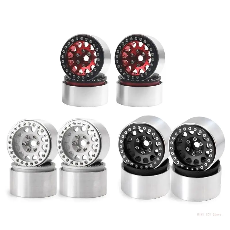 Practical Sturdy Aluminum Alloy Beadlock Rims with Deep Dish and Negative Offsets Stylish Accessory for Road Vehicles