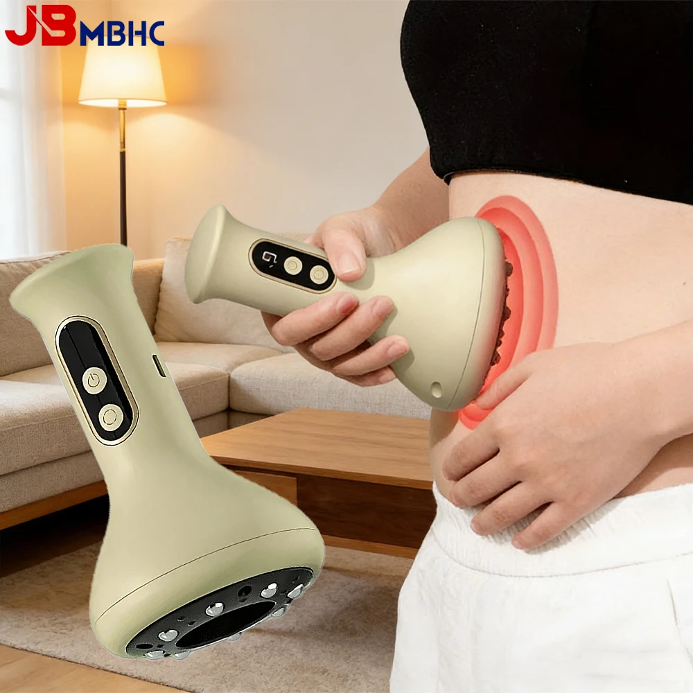 

Electric GuaSha Cupping Machine Cupping Therapy Massager for Legs Arms Back Handheld Cupping Device Lymphatic Drainage Massager