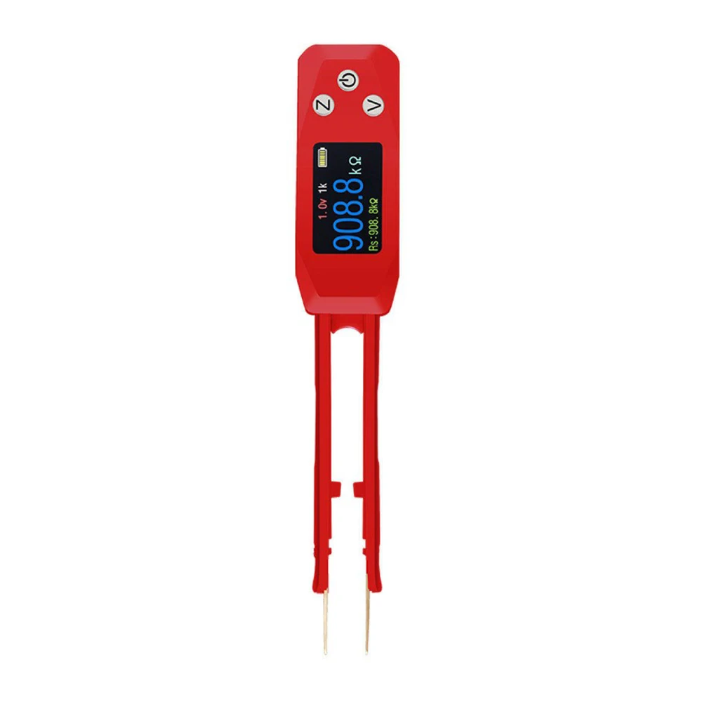 

Smart Digital Tweezer LCR Bridge Tester 1mΩ-20MΩ 1pF-10mF 0.5uH-2H 1.14" Screen Type-C Rechargeable Multimeter for Component