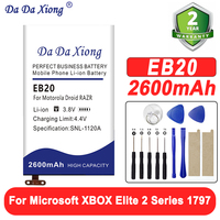 DaDaXiong EB20 2600mAh Battery for Motorola Droid RAZR XT885 XT910 XT912 T5 Atrix HD MB886 SNN5899A SNN5899 SNN5899B Batteries