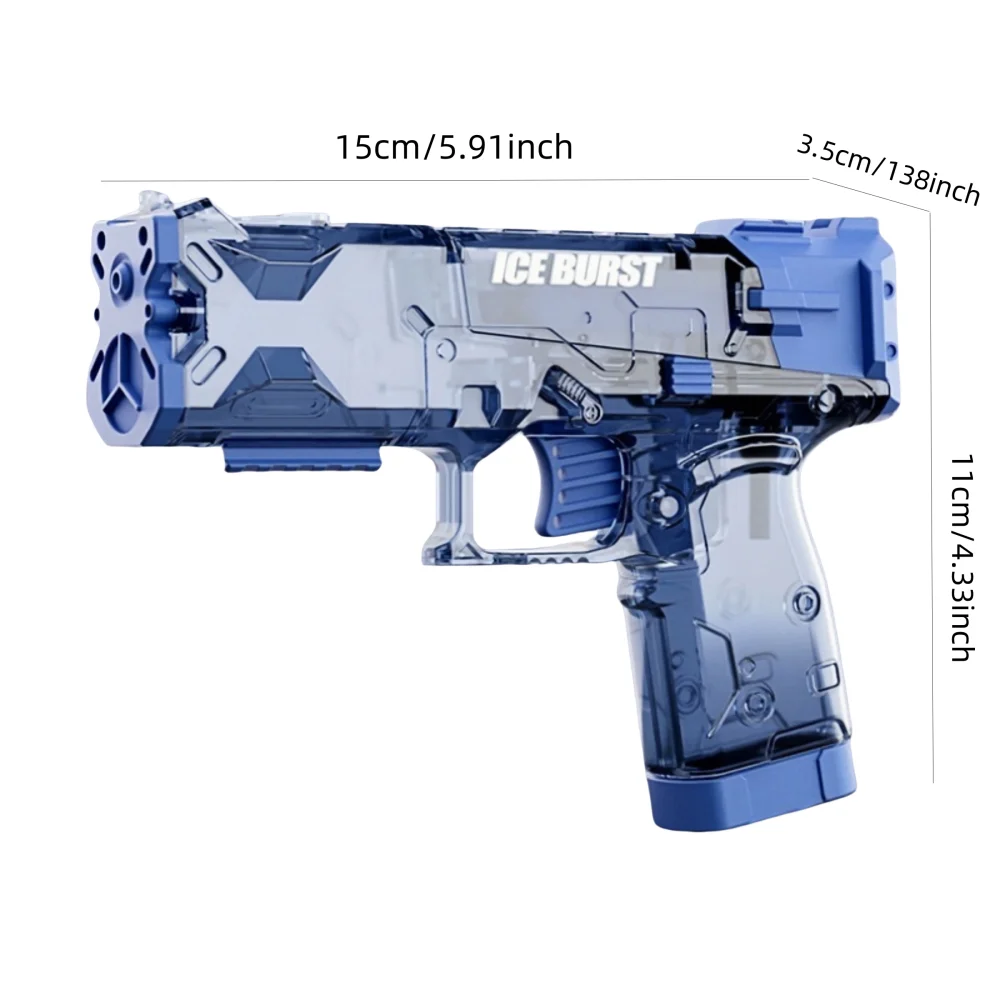 Passion Manual Water Gun Ice Blast Desert Eagle Summer Swimming Battle Toy Continuous Shooting Pool Outdoor Fun for boys