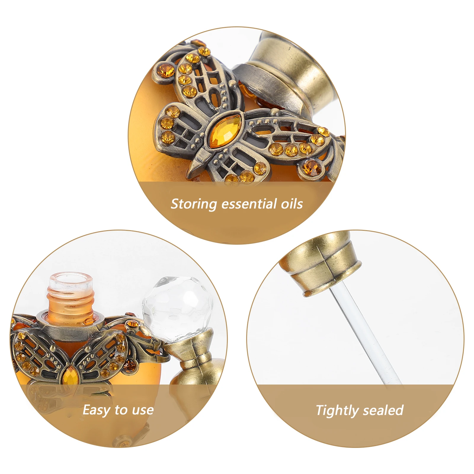 Butelka na perfumy w kształcie serca, atomizer wielokrotnego użytku, vintage, podróżny pojemnik na zapach.