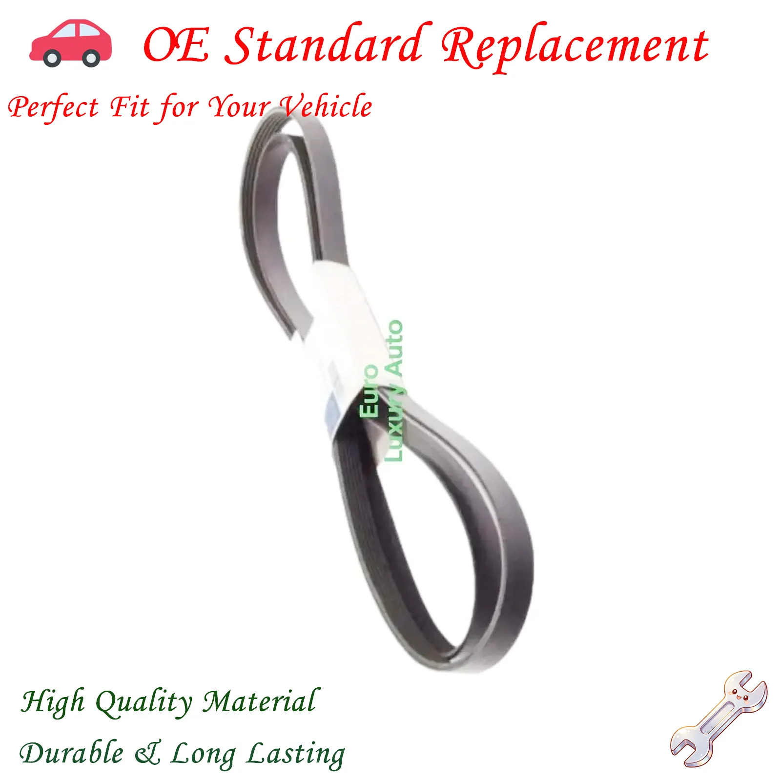 GENUINE V-Ribbed Belt A1139970292 For Mercedes-Benz M133 CLS C219 CLS 55 AMG E-Class S211 W211 A124 C124 E320 E280 G-Class W463