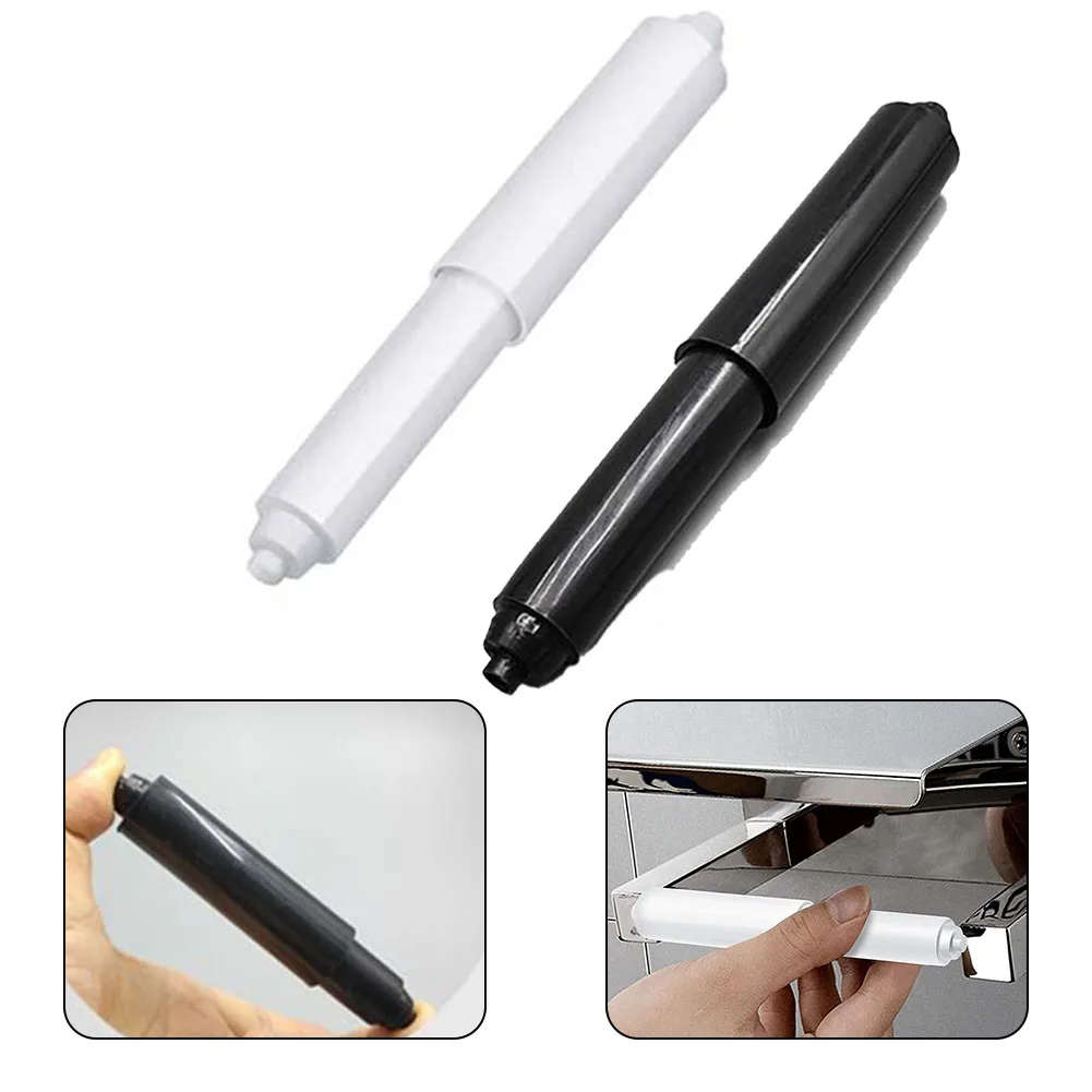 3PCS Adjustable Spring Loaded Toilet Roll Spindle Replacement Holders for Bathroom Paper Roll Plastic Material
