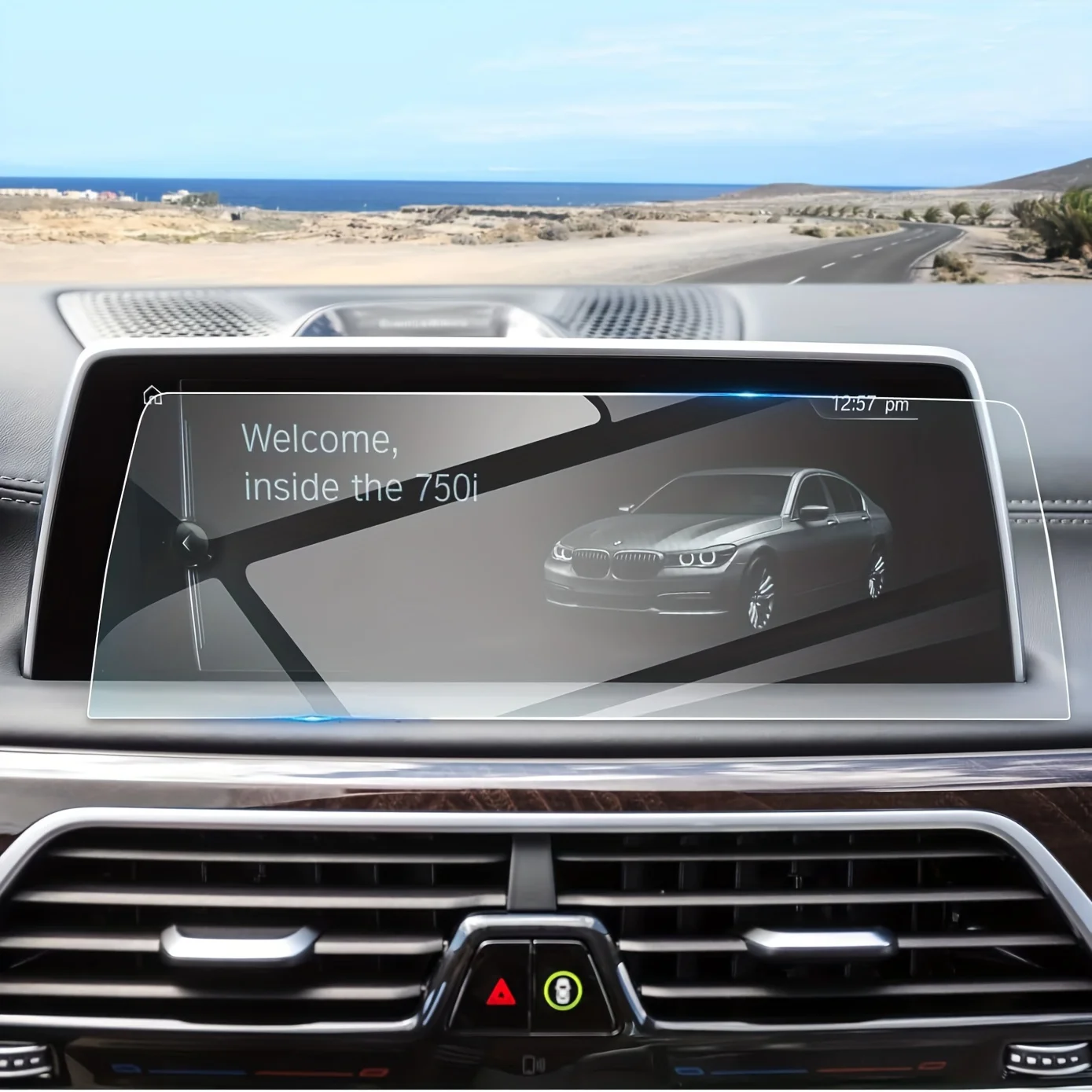 

Car Screen Protector for BMW X5 2014-2018 X6 2015-2019 25.91cm HD Clear Tempered Glass Scratch Resistant Touchscreen Cover Film