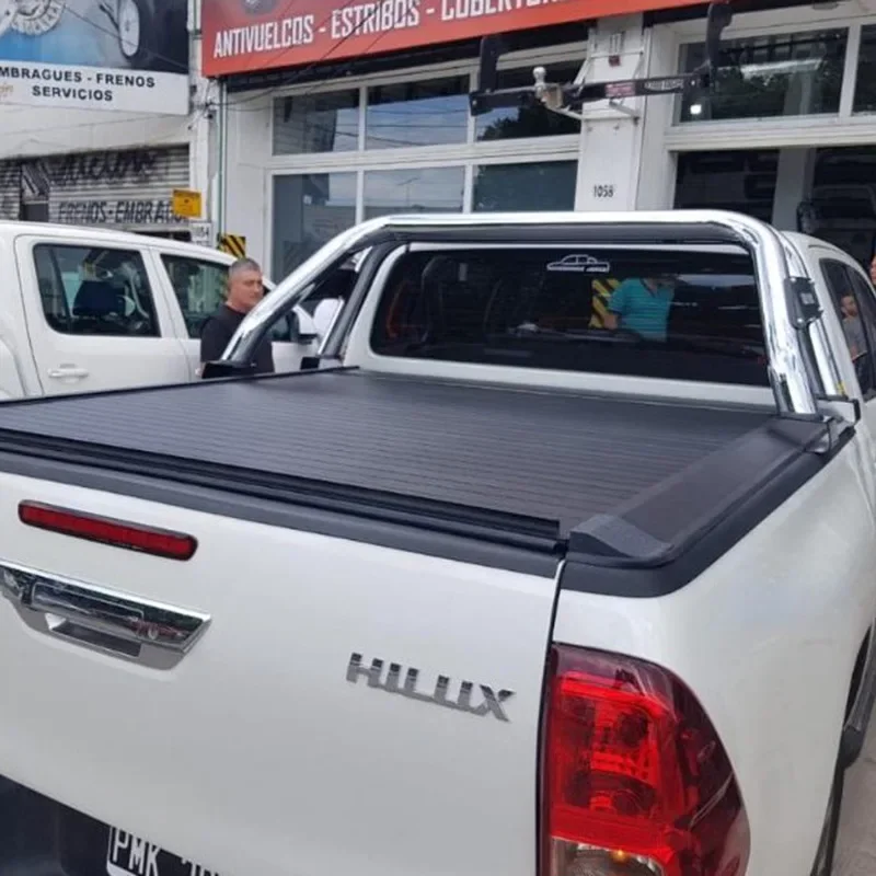 Navara Ram Roller Lid Shutter Pickup Truck Bed Cover Retractable Tonneau Cover Hard Aluminum Aluminum Alloy Ram 1500 Accessories