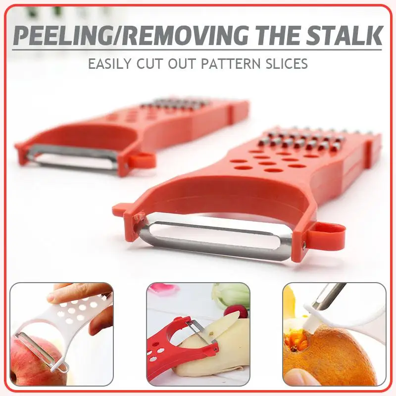 5 In 1 Carrot Grater Vegetable Cutter Kitchen Accessories Mashers Home Cooking Tools Fruit Grater Potato Peeler Cutter