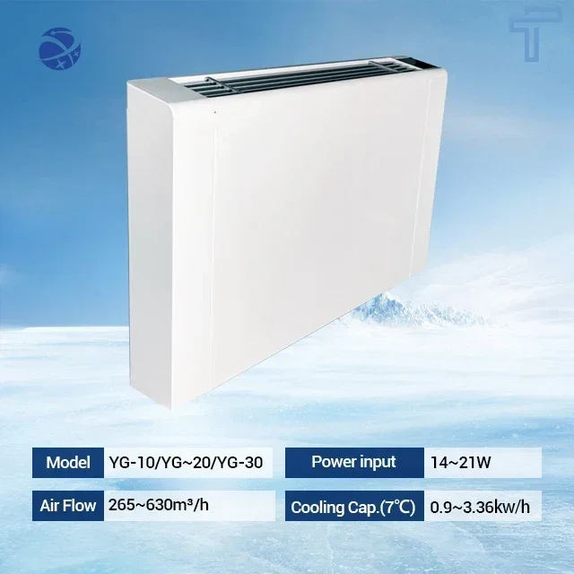 

Wholesale Water Fan Coils with LCD Wifi Thermostat Device Floor/wall Mounted Fan Coils for Cooling and Heating
