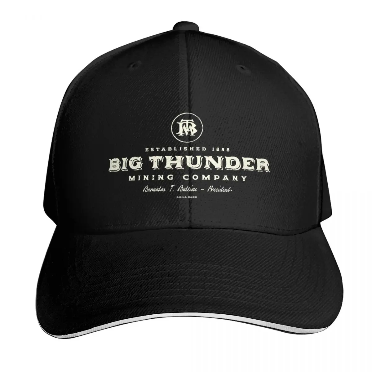 Big Thunder Mining Company - Theme Park Series Baseball Cap Men Women Casual Summer Sport Sun Cap