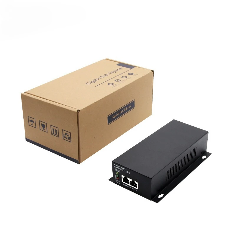 Gigabit POE-injector 90W High Power BT-standaard voor camera Ethernet-voedingsmodule