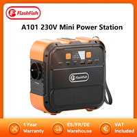 FF Flashfish A101 230V Rechargeable Portable Power Station 120W 97.68Wh Battery Solar Generator Power Bank Type-C for Airplane