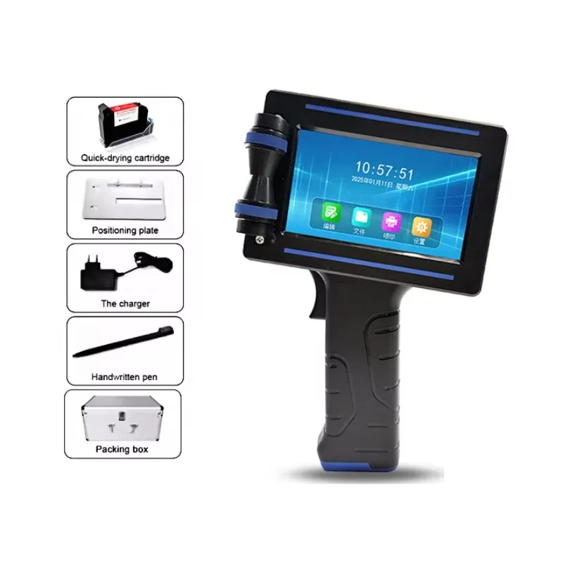 

【2026】Hot Sale Hand Held Printer Smart 25.4mm Easy Operation Industrial Printing Machine Portable Handheld Inkjet Printer