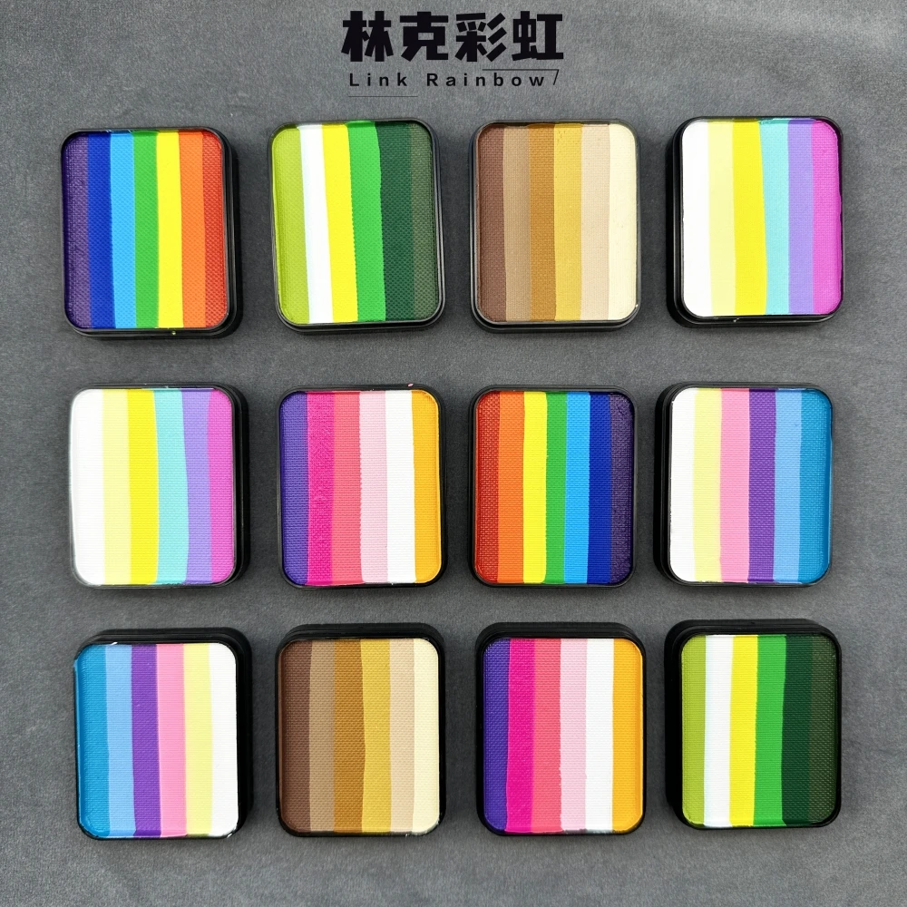 Vegan Face Paint Professional Split Cake Pastel Eyeliner Water Activated Face And Body Paint