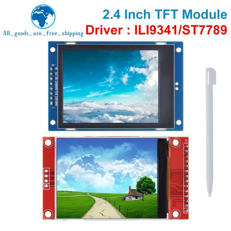 2,4-дюймовый модуль последовательного