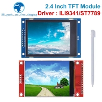 2.4 inch 240x320 SPI TFT LCD Serial Port Module 5V/3.3V Micro SD Card ILI9341 / ST7789V LCD Display With Touch / NO Touch