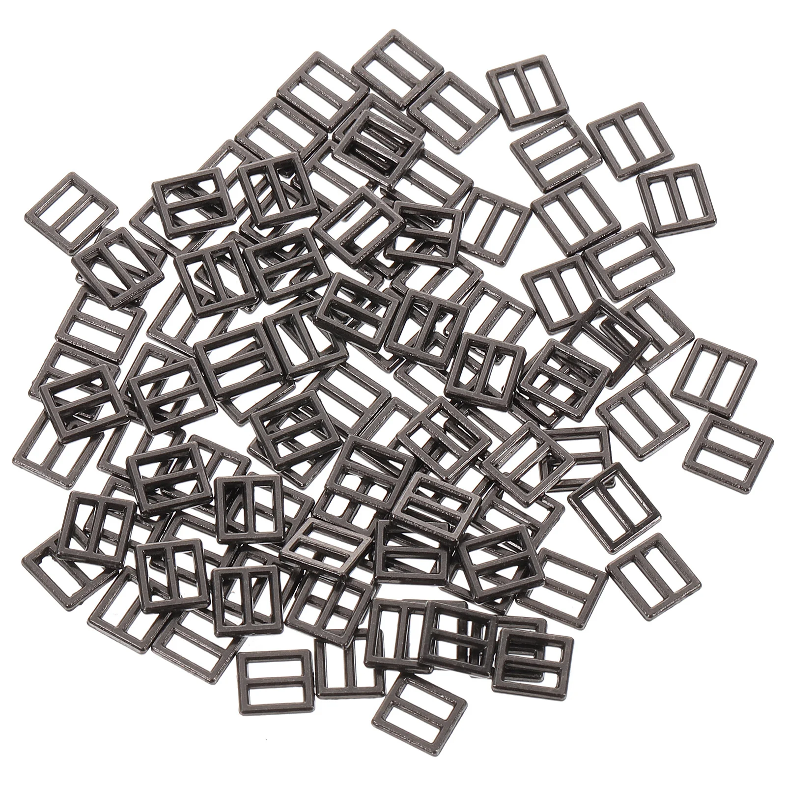 

100 Pcs Shoe Buckle Accessories Metal Button for Kids Sliders Stitching Handmade Craft Clothes Belt Tri-glide DIY Child