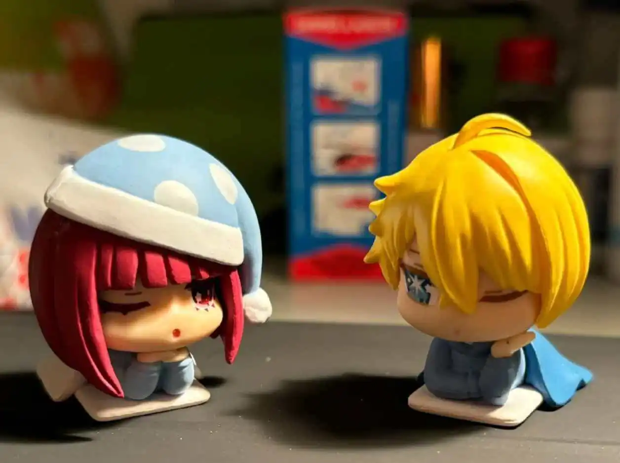 

Anime Figure My Idol‘S Offspring Sleeping Style Blind Box Kawaii Mini Figure Desktop Decoration Festiva Surprise Gifts For Fans