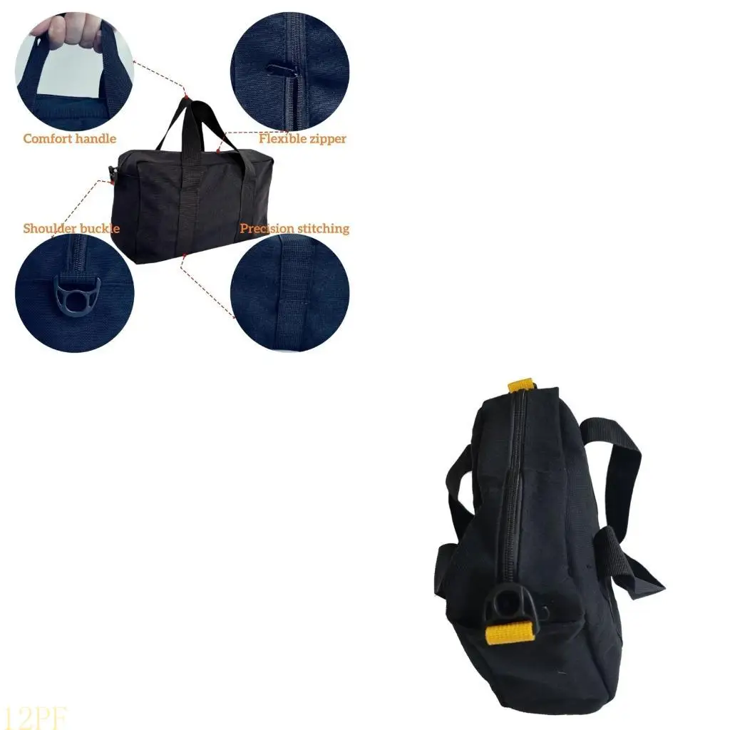 

12PF 12" Wide Mouth Tool Transport Bag Case Fabric Workshop Essential