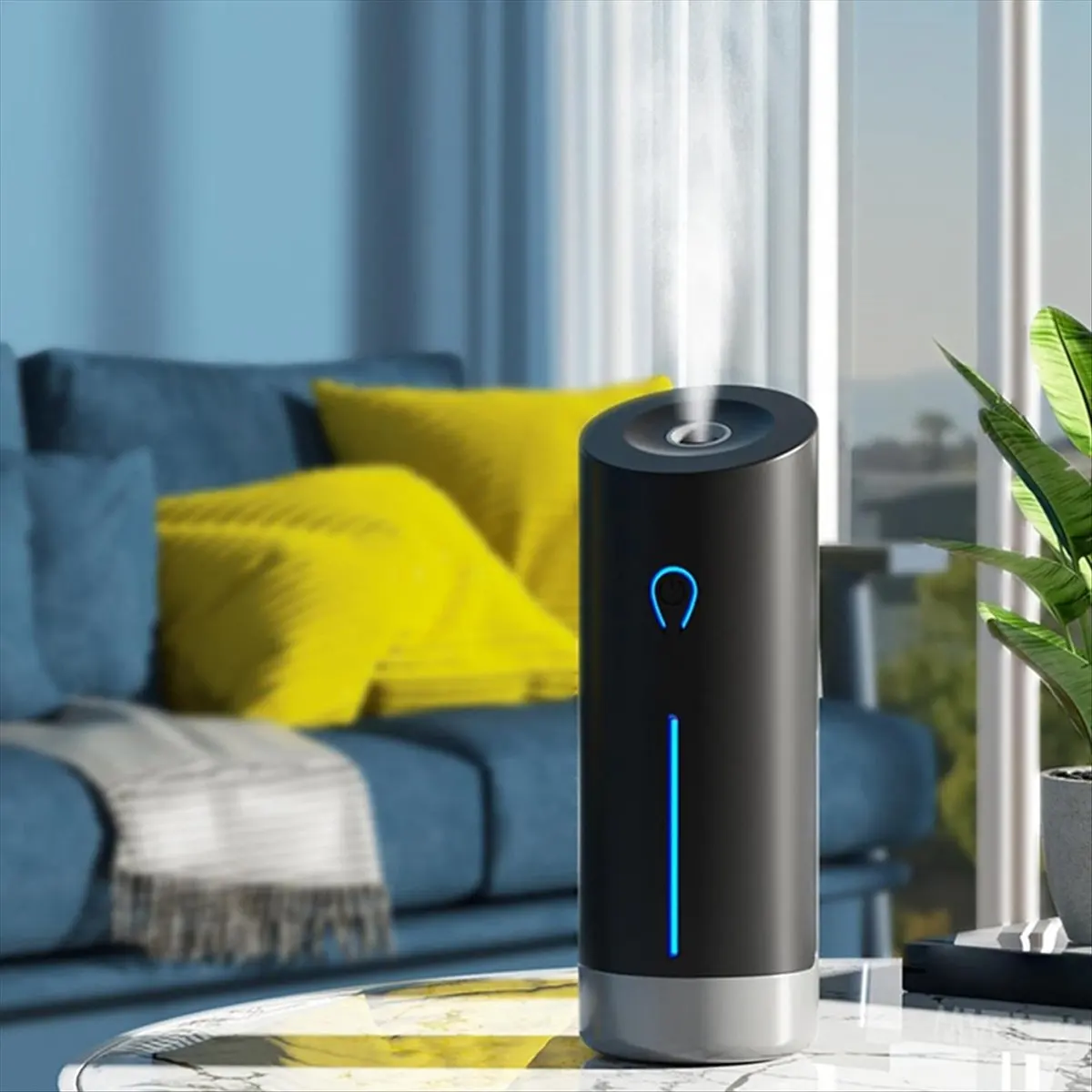 A20I Fragrance Machine Household Silent Automatic Small Aromatherapy Machine Deodorizing Fragrance Machine BLACK