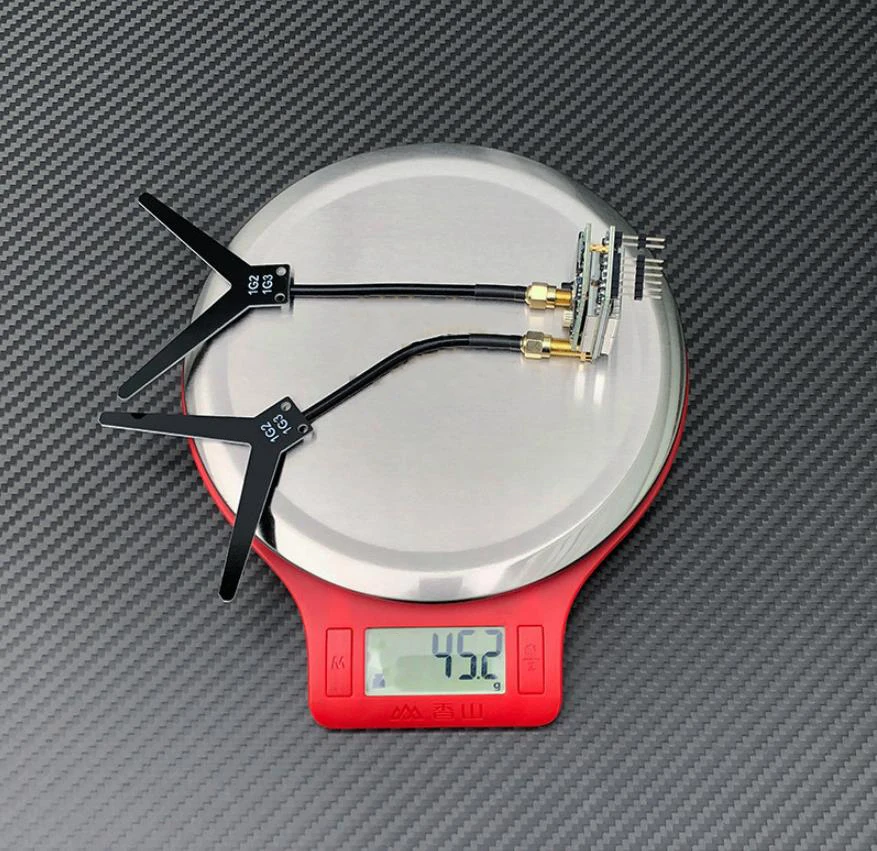 

Видеоресивер VRX с двойной антенной 1,2/1,3 ГГц, 9-канальный широкополосный, от 1080 МГц до 1360 МГц, очки Fatshark SKYZONE DJII, V1, приемник дрона