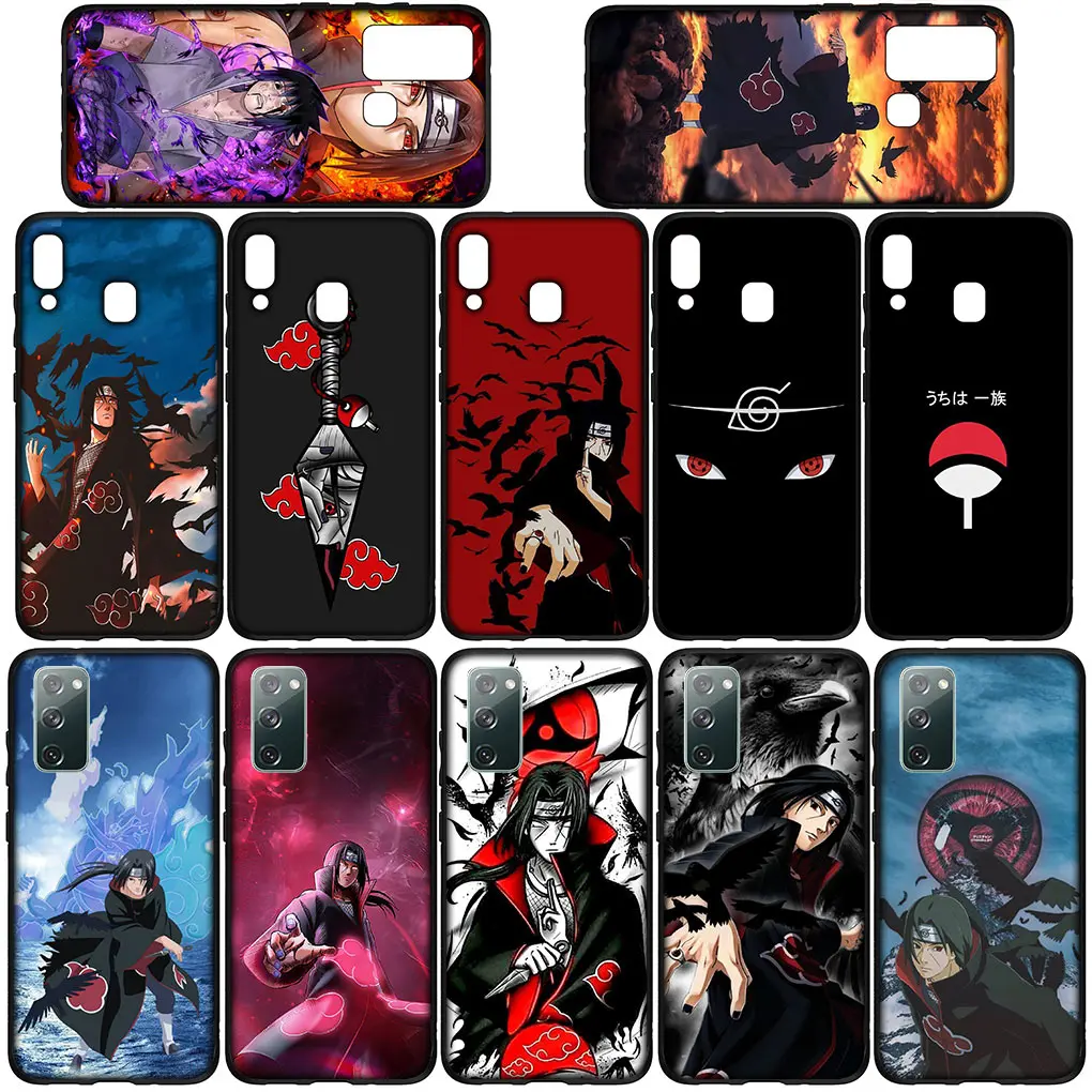 Akatsukis Sasukes Itachis Uchihas Phone Cover Case for Samsung Galaxy A13 A71 A21S A22 A73 A42 A03 A02 A11 A70 A72 A7 Casing