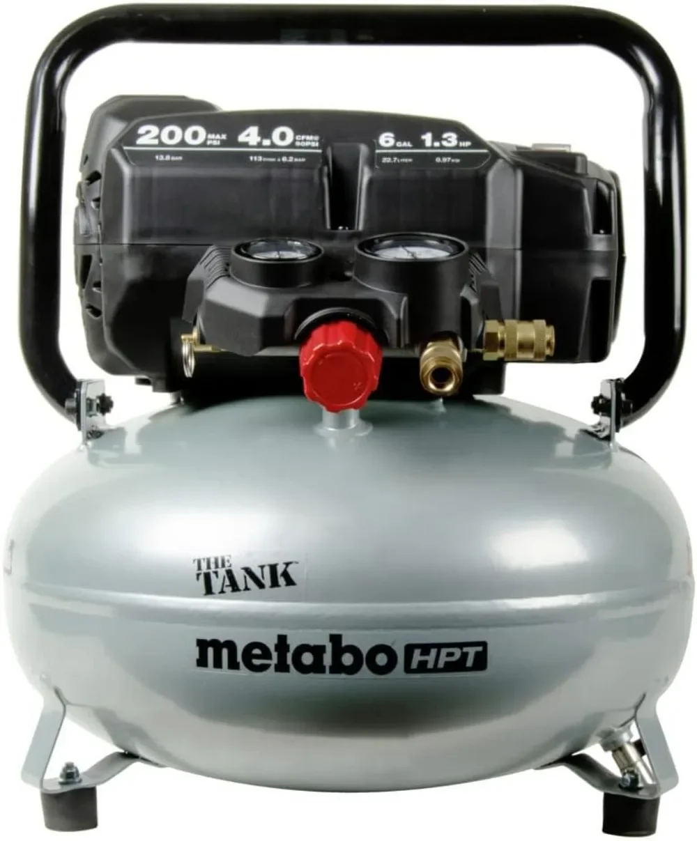 Metabo HPT Air Compressor   THE TANK™  200 PSI  6 Gallon  Pancake  EC914S