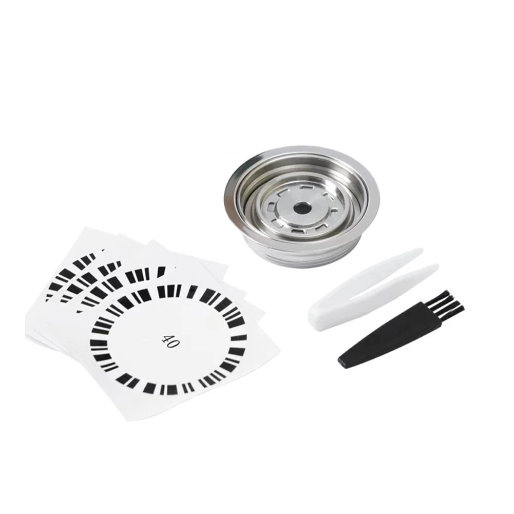 Многоразовый адаптер для капсул 40 мл для машины Vertuoline Vertuo Next Pop, совместимый с кофейными капсулами Nespresso PodsA83X