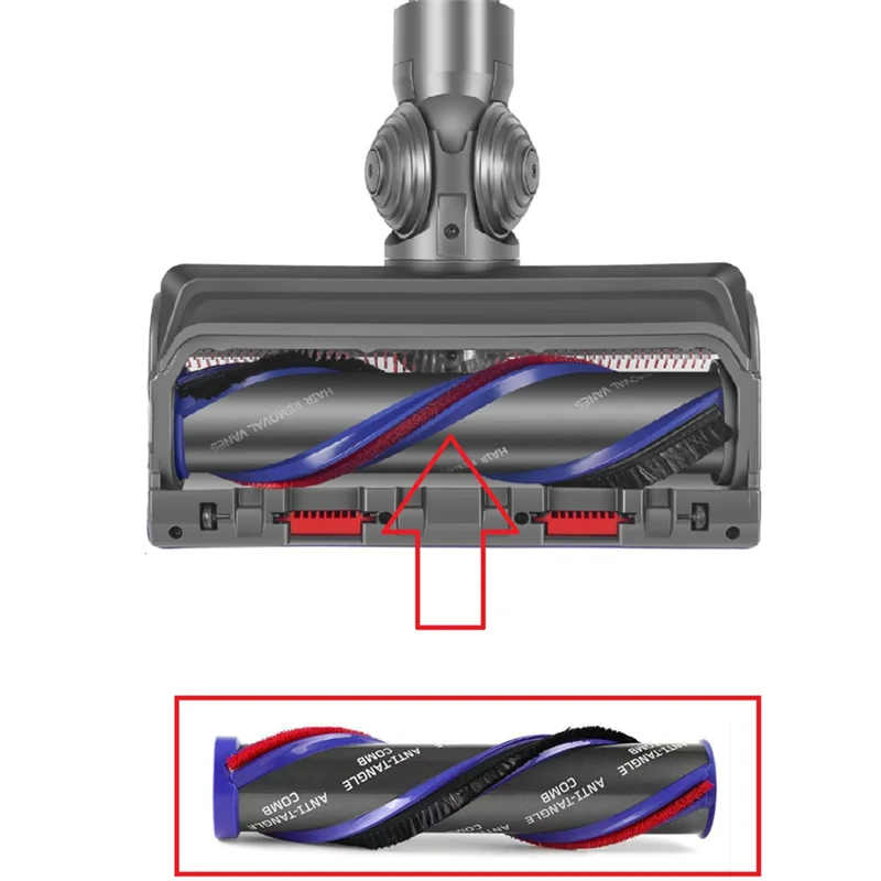 Venta de verano, repuesto de cepillo de rodillo para Dysondyson V7 V8 V10 V11 V15, piezas de aspiradora, cabezal de succión de alto par