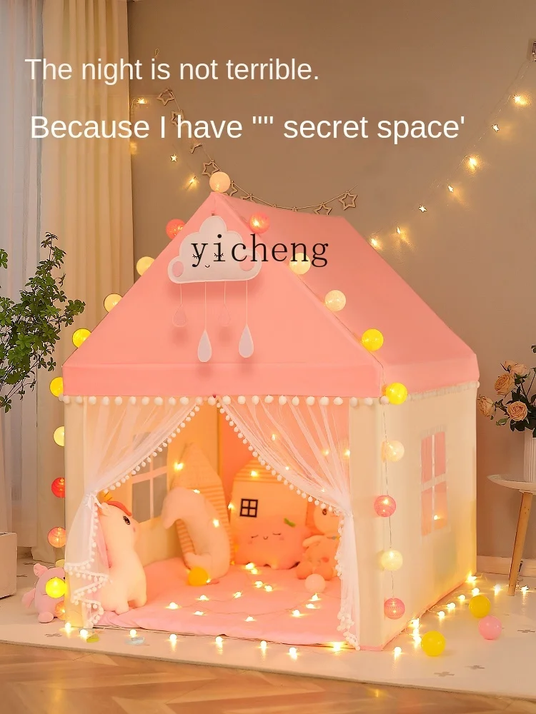 Xl Kinder zelt Indoor Mädchen Prinzessin Schloss Baby nach Hause kleines Haus Spielzeug haus