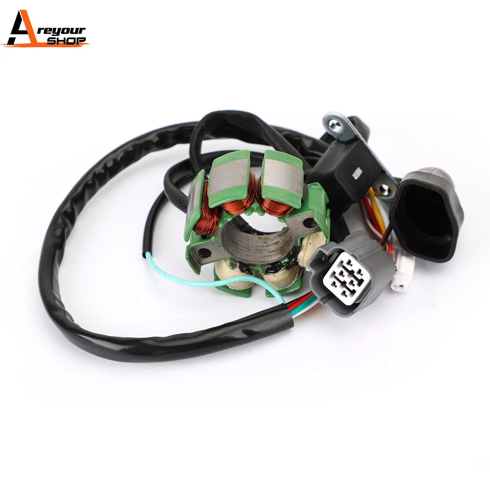 

Генератор катушки статора двигателя Areyourshop для Suzuki RM-Z250 RMZ250 2005 2006 K2100-30027 K2100-30048 21003-0015, детали двигателя