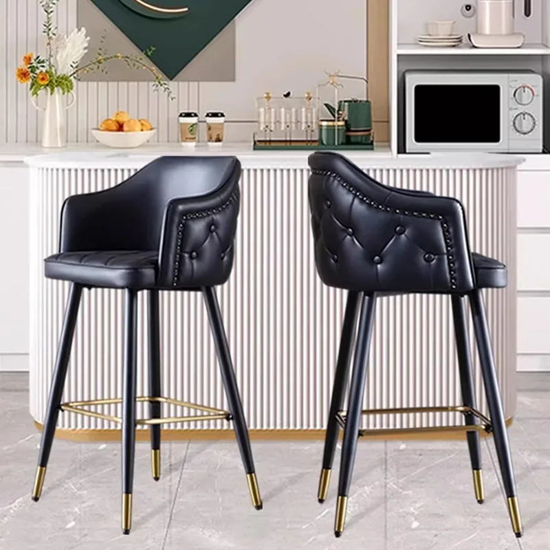 

/Minimalist balcony bar stools restaurant leather adjustable outdoor barstools nordic accent kitchen cadeira salon furniture