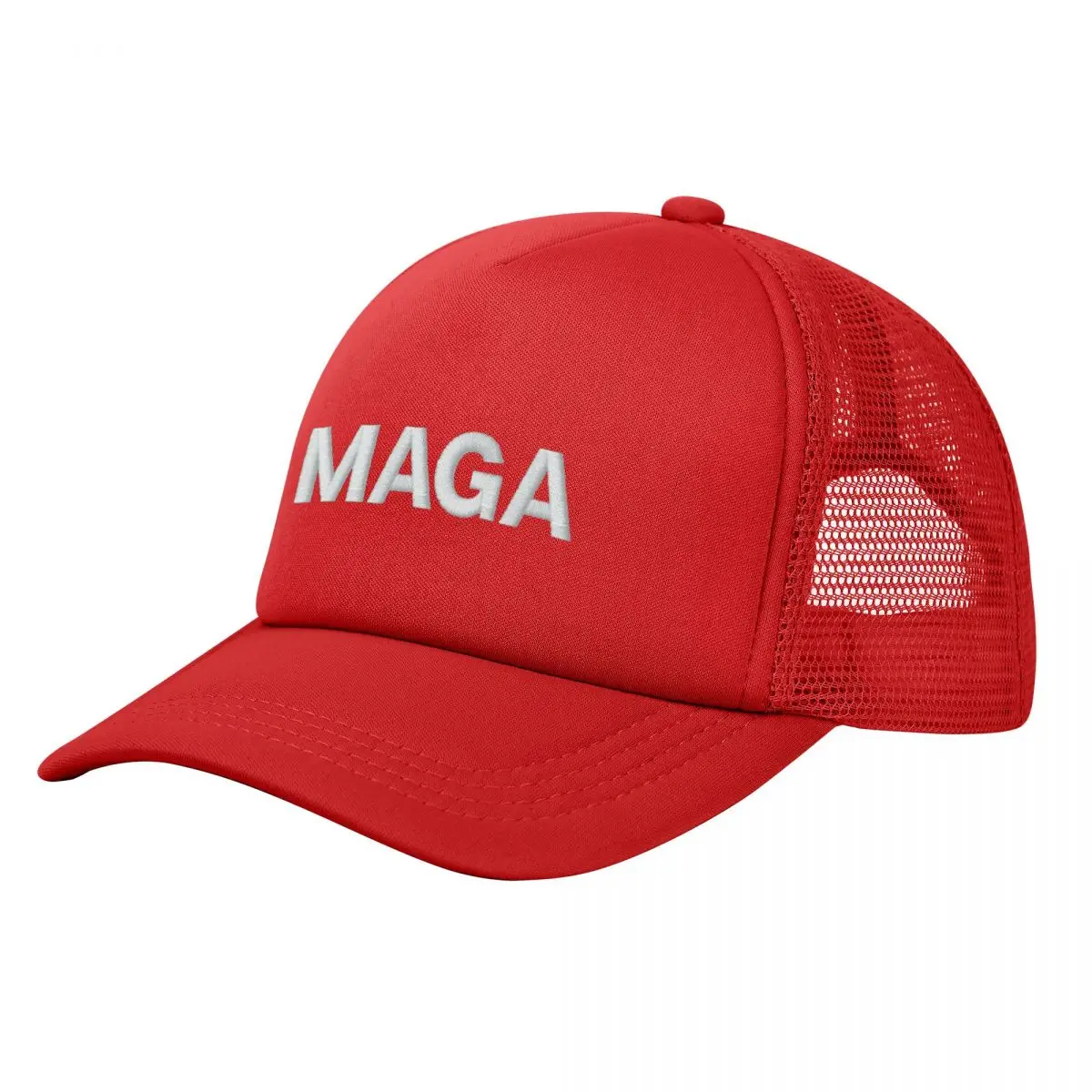 MAGA HAT Donald TRUMP Trucker Hats Men Women Sport Hats Trucker Hat Golf Hats Adjustable Snapback Mesh Baseball Cap Summer