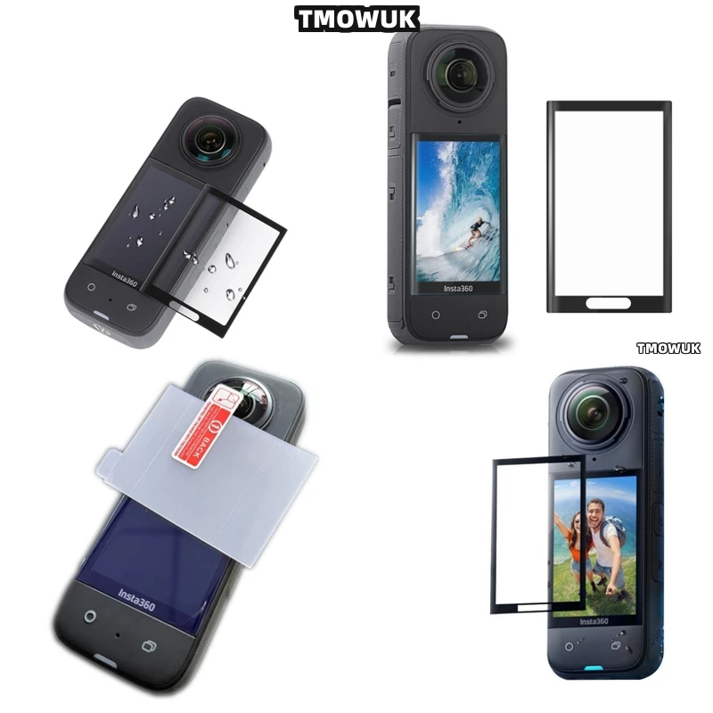 

For Insta360 X3 X4 X5 GPS - Flexible Soft Protective Film, 3D Curved, Anti - Scratch PMMA