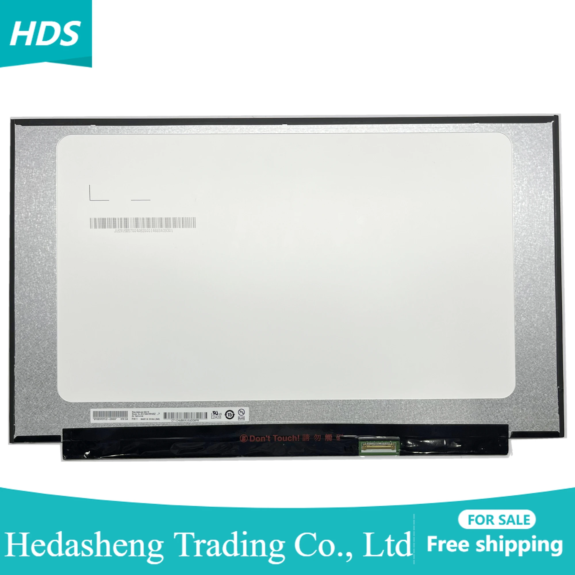 

B156HAN02.7 fit B156HAN02.1 B156HAN02.2 B156HAN02.4 NV156FHM-N48 EDP 30 PIN PANEL with NO screw holes Laptop LCD SCREEN