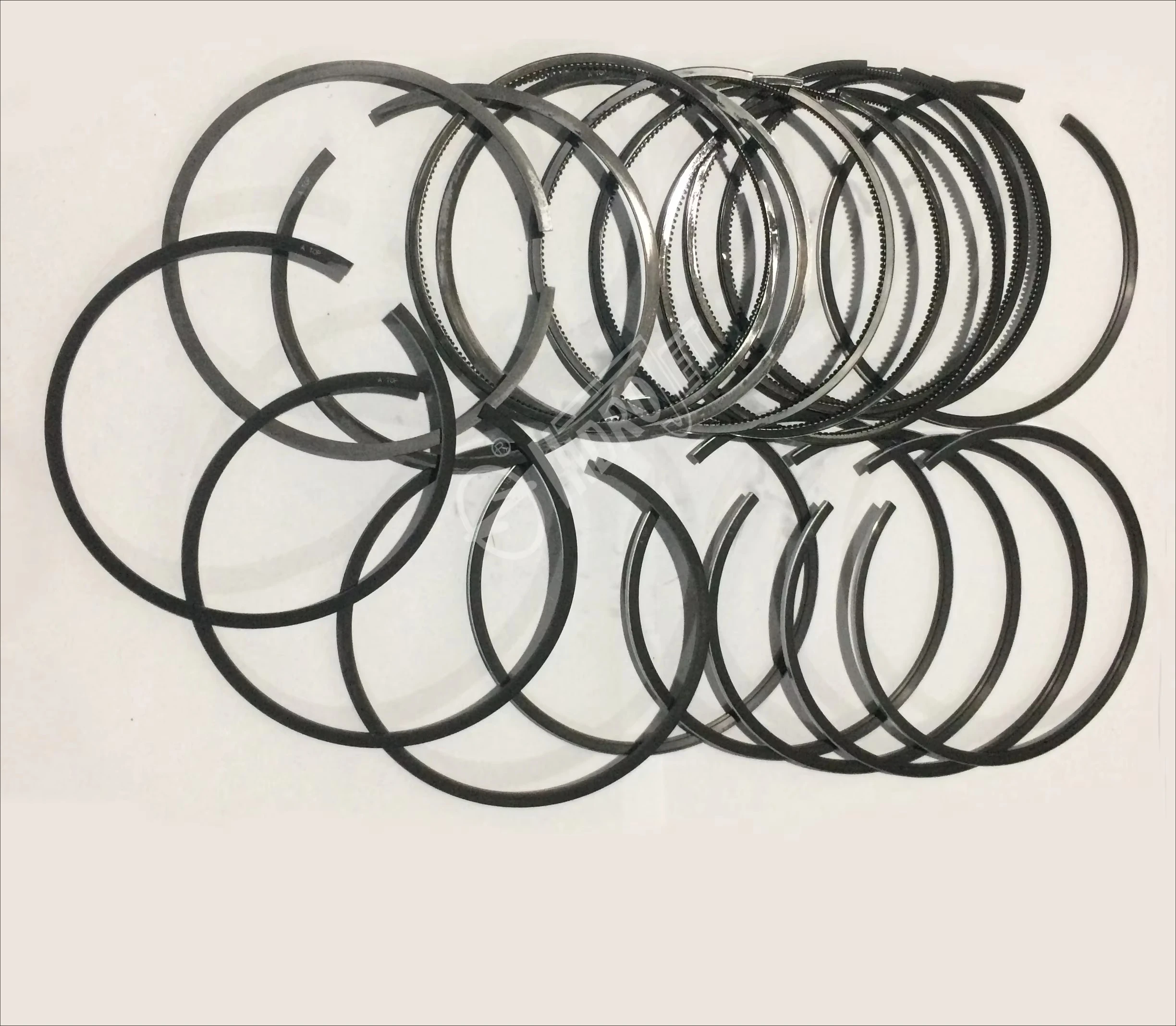 

OEM quality new piston ring set 114mm for diesels engine parts 8.3l 6CT piston rings 3802429 3922686 3921919