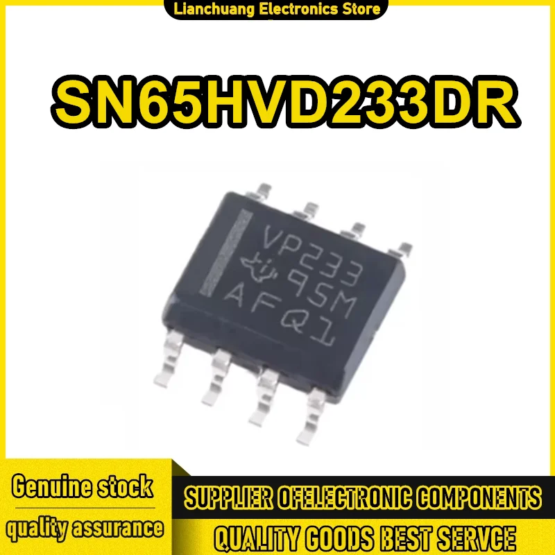 

5 шт. SN65HVD233DR VP233 SOP8, микросхема приемопередатчика с полудуплексным интерфейсом, 100% новая, оригинальная, в наличии