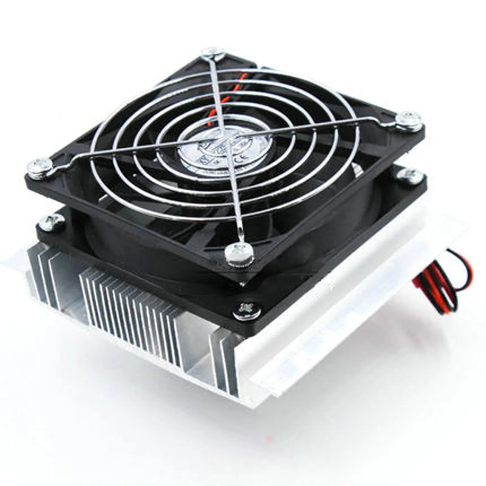 Mini Air Conditioner Radiator Fan Heat Sink Conduction Module DC 12V Thermoelectric Peltier Refrigeration Cooling System Kit