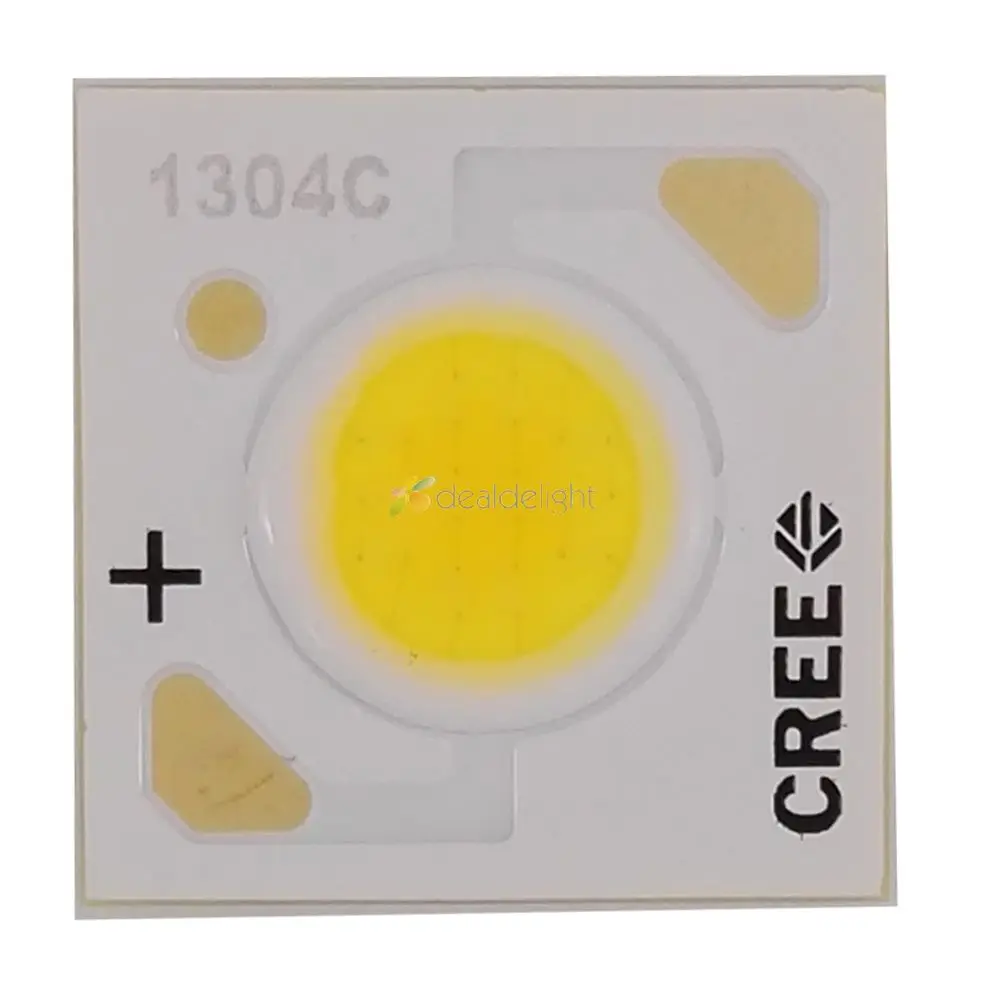 5pcs CXA1304 Ceramics COB LED Array Light EasyWhite 5000K Warm White 3000K DC9V 1A 3.7-10.9W with or without Holder