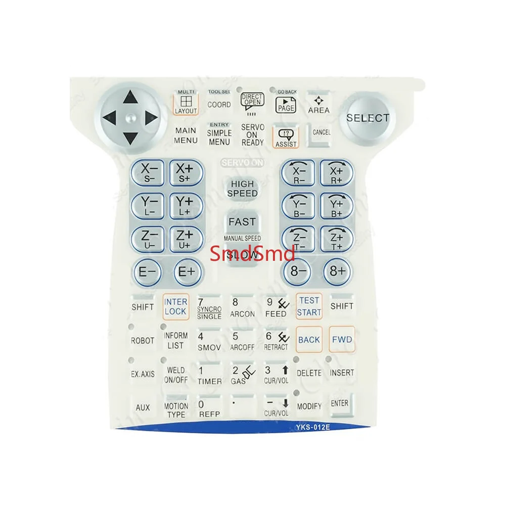 For DX100 Demonstrator YKS-012E Keypad Membrane Industrial Protective Film